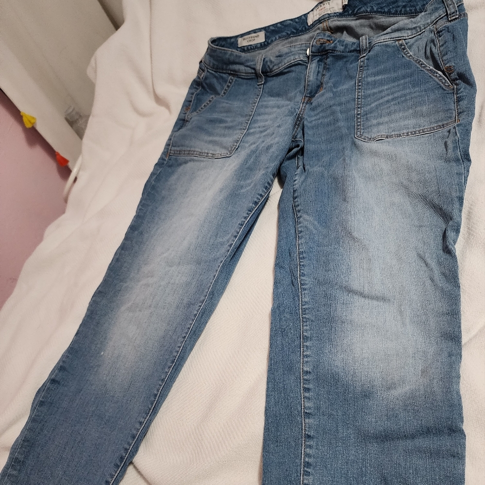 Torrid Boyfriend crop Jeans